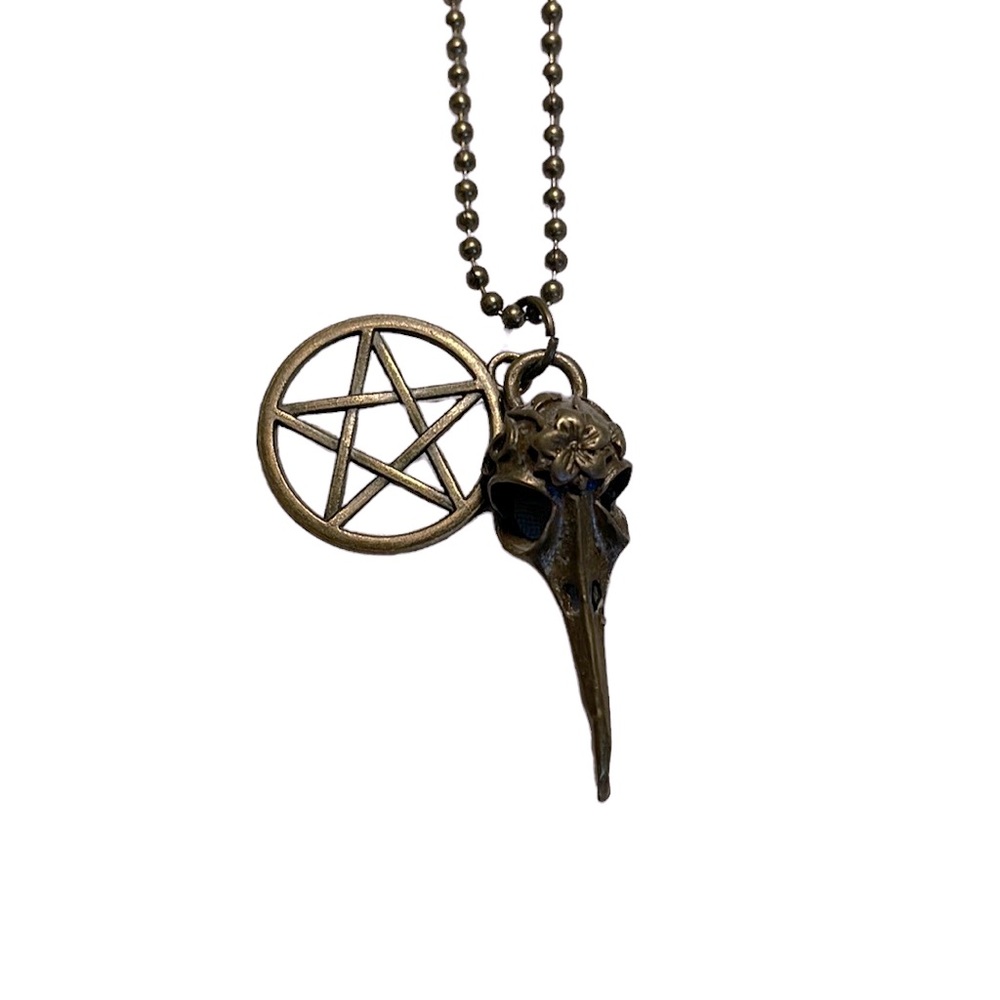 Bird Mask Necklace